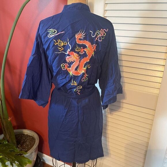 HEALTH | blue robe made in china S - Picture 9 of 12